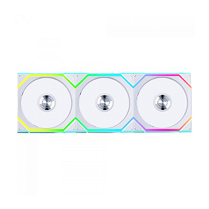 Kit 3 Fans Lian Li Uni Fan SL Wireless 120 ARGB Branco