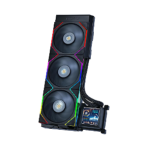 Water Cooler Lian Li Hydroshift 360TL Tela LCD ARGB 360mm Preto