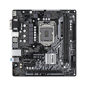 Placa Mae Intel LGA1200 - AsRock H510M-HVS, 11ªG, DDR4, Usb 3.0, Hdmi, Vga