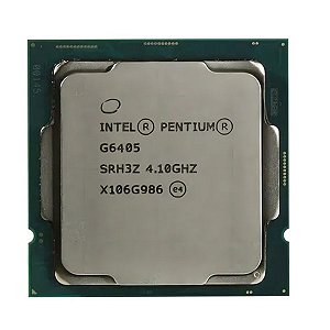 Processador Intel Pentium Gold G6405 4.1Ghz LGA1200 4M 10ªG Comet Lake - BX80701G6405