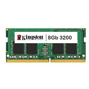 Memoria para Notebook DDR4 8GB 3200Mhz CL22 Kingston - KVR32S22S8/8