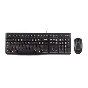 Kit Teclado e Mouse Logitech MK120 USB - 920-004429