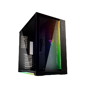 Gabinete Gamer Lian Li O11 Dynamic Razer RGB Preto O11DXRZ