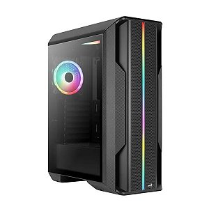 Gabinete Gamer Aerocool Splinter Lateral Vidro