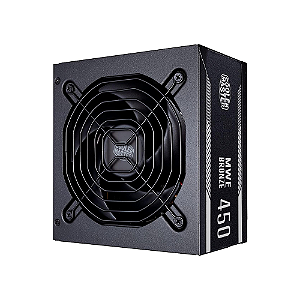 Fonte Cooler Master Mwe 450w 80 Plus Bronze Full Range