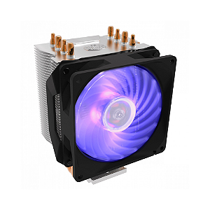 Cooler P/ Processador Cooler Master Hyper H410r 92mm Led Rgb