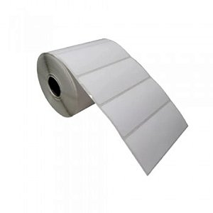 Rolo Etiqueta 70X30mm Bopp Adesiva 950UN (31M) Tub 1"