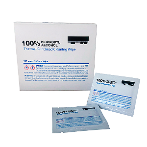Cx 100 Un Lenços para Limpeza da Cabeça de Impressão (Cleaning Wipe ) Mastercorp