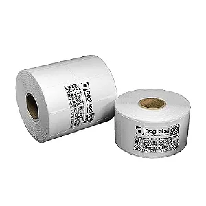 Rolo Etiqueta 40X25mm FULL Couchê Adesiva