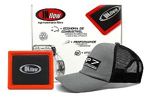 Filtro de ar Inflow Motos Honda CG | Pop | Bros 125cc 150cc MHPF1000