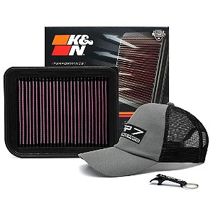 Filtro De Ar K&n Mitsubishi Lancer 2.0 2013+ | Asx 2.0 2013+ | Outlander 3.0 2013+ Kn 33-3015