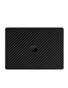 Skin Premium fibra de carbono preto para Macbook Pro 13 M1 A2338