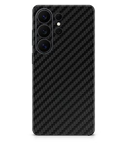 Skin Premium Fibra de Carbono verso e laterais para Galaxy S26 Ultra