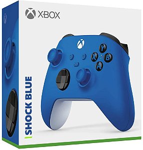 Controle Xbox Series Azul Shock Blue - Xbox One - Series S / X