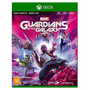 Jogo Marvel's Guardiões da Galaxia (seminovo) - Xbox One / Series X