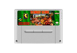 Donkey Kong Country - Super Famicom Cartucho Original JP - Seminovo