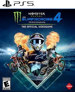 Monster Energy Supercross 4 (Seminovo) - PS5