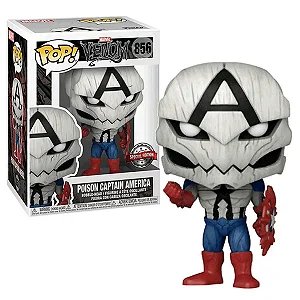 Funko Pop! Marvel Venom Poison Capitão América #856