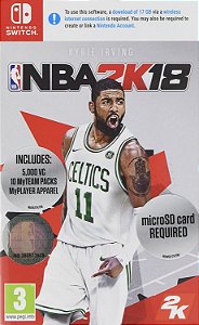 NBA 2K18 (Seminovo) - Jogo Switch