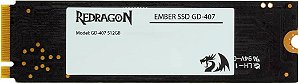 SSD M.2 NVME 512GB Redragon (Seminovo) - PC