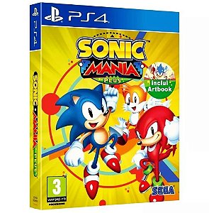 Sonic Mania Plus (Seminovo) - PS4