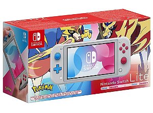 Console Nintendo Switch Lite Edição Pokémon Destravado 128GB (Seminovo) - Switch