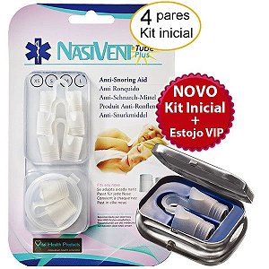 COMBO VIP - Dilatador NasiVent Kit Inicial + Estojo VIP