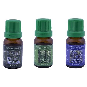 Kit 3 Essências 10 ml Para Aromatizador