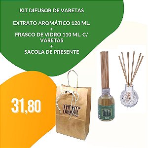 Kit Difusor de Varetas La Plata - Bamboo Blend