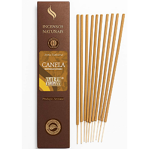 Incenso Natural Canela 12 Varetas/12 hs Exalando