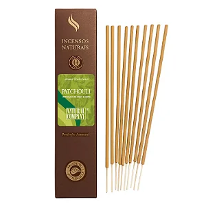 Incenso Natural Patchouli Artesanal | 12 Varetas | Natural Company