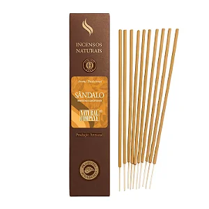 Incenso Natural Sândalo Artesanal | 12 Varetas | Natural Company