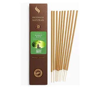 Incenso Natural Bamboo Blend Artesanal | 12 Varetas | Natural Company