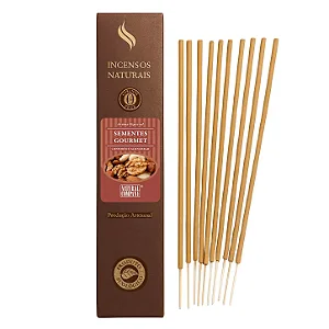 Incenso Natural Sementes Gourmet Artesanal | 12 Varetas | Natural Company