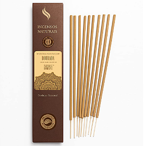Incenso Natural Mandala Dourada Natural Company - 12 Varetas/12 hs Exalando