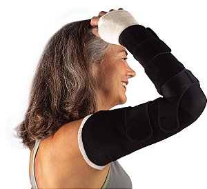 Sistema Compressivo Inelástico Sigvaris - Braçadeira Compreflex Cor: Preto