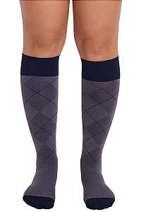 Meia Jobst Style, 20-30 mmHg, 3/4 Cor: Cinza