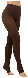 Meia Sigvaris Select Comfort 20-30 mmHg Meia Calça Cor: Chocolate