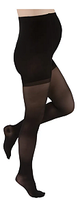 Meia Jobst UltraSheer Gestante, 20-30 mmHg - Preta