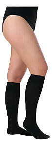 Meia JUZO Adventure, 20-30 mmHg, 3/4,Cor: Preto