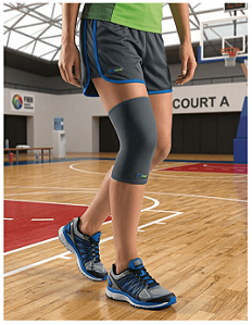 Joelheira Actimove Sport, cor: Preto