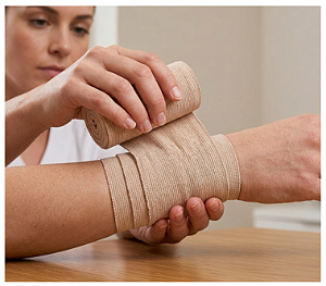 Atadura Famara, Linfopres, cor: Bege