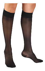 Meia Sigvaris Audace 15-20 mmHg, 3/4 Panturrilha - Preto