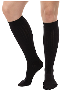 Meia Venosan para Viagem, Cor: Preto