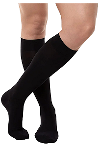 Meia Venosan 6000, 20-30 mmHg, 3/4 Cor: Preto