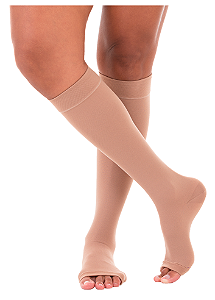 Meia Venosan Comfortline Cotton Ziper, 20-30 mmHg, 3/4 Panturrilha