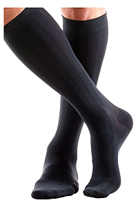 Meia Medi For Men, 20-30 mmHg, Cor: Preto