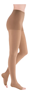 Meia Medi Duomed, 20-30 mmHg, Meia Calça cor: Bege