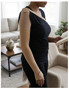 Braçadeira Venosan 30-40 mmHg com Metacarpo Cor: Bege