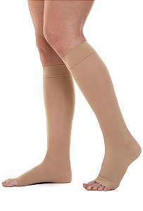 Meia Jobst Ultra Sheer 15-20 mmHg, 3/4, Cor: Natural